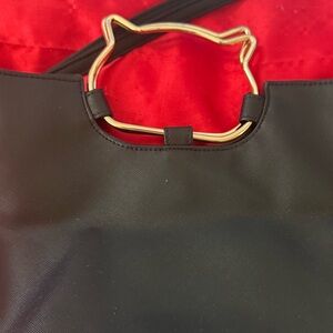 😻Cat shape Handle Chateau Shoulder Bag - EUC/like new-PURRfect for cat-lady MEOW